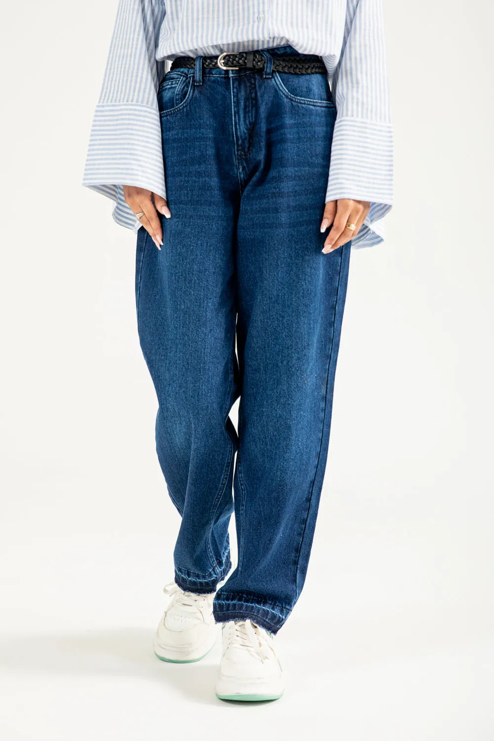 EcoFriendlyMaterial BARREL FIT DENIM