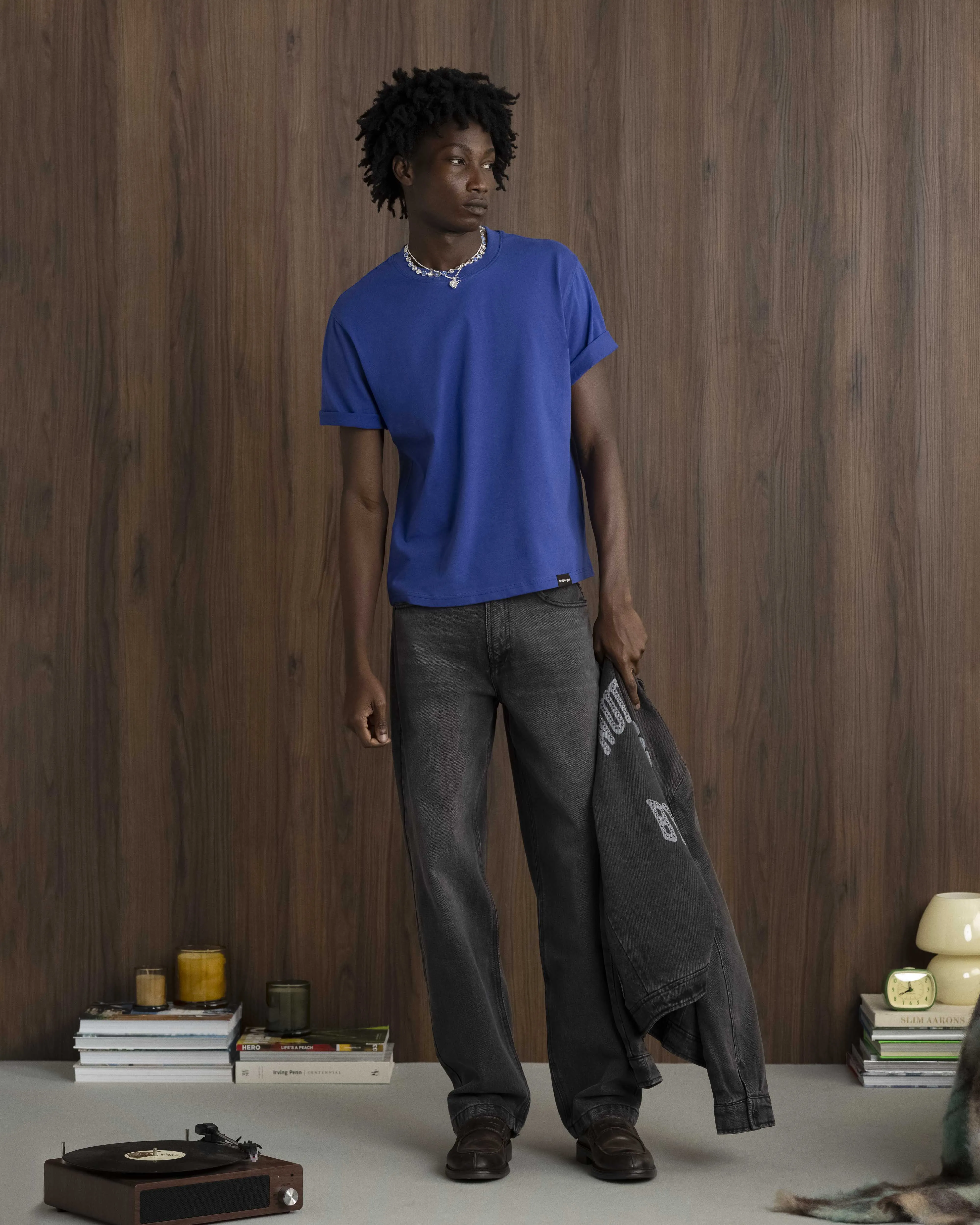 AntiSnagTechnology Warm Socks Basic Tee Blue/Black/Grey 3xPack