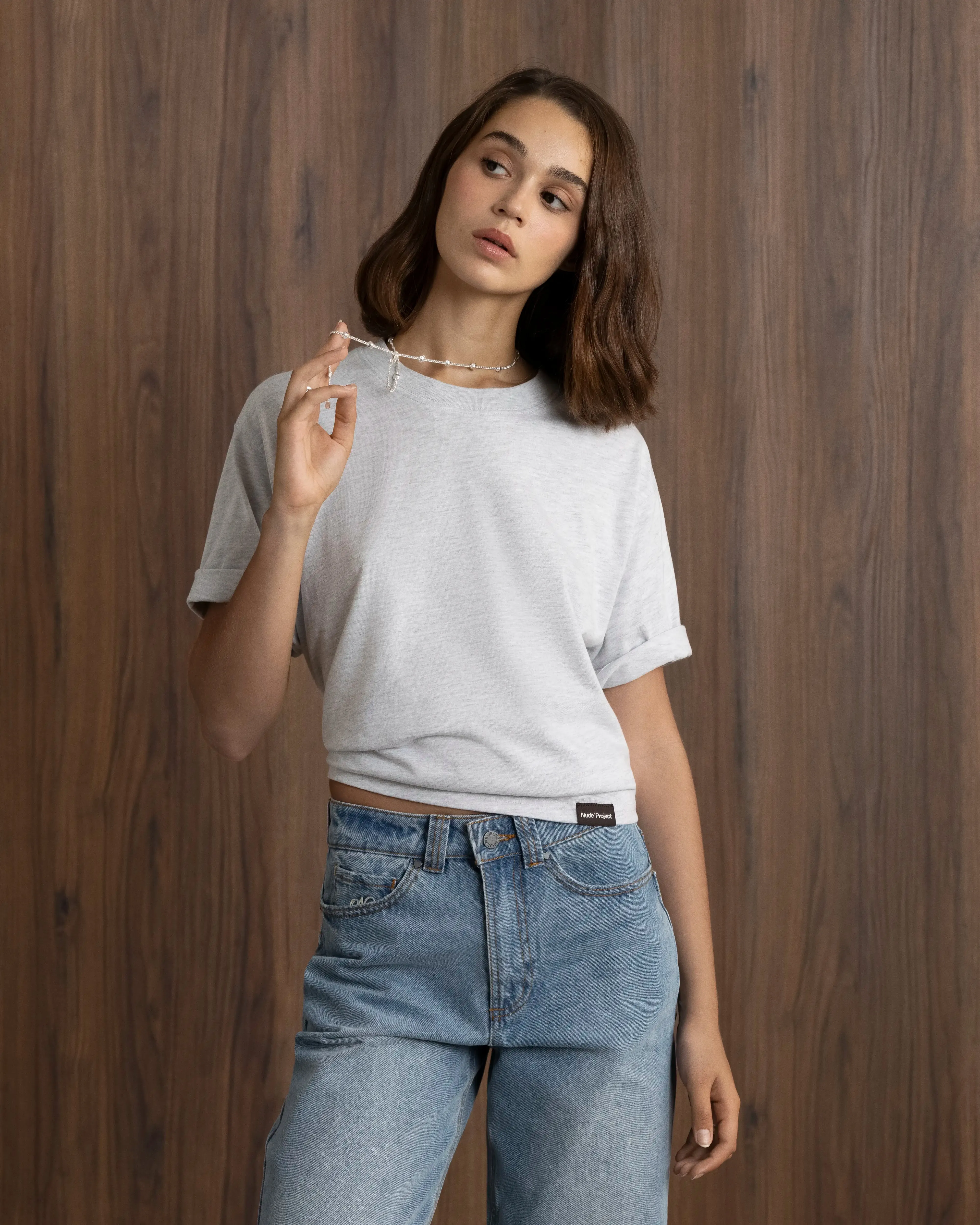 ChafeResistant Seams Tagless Labeling Basic Tee Blue/Black/Grey 3xPack