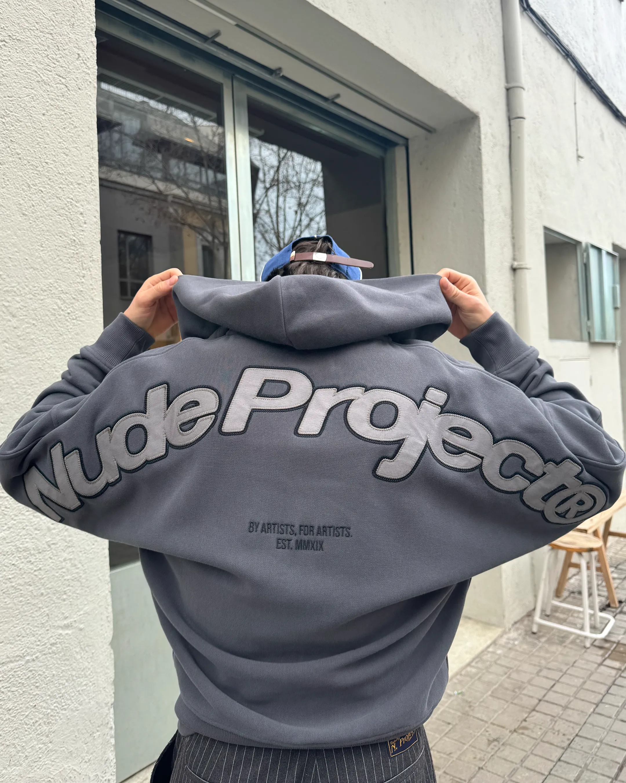 product customer retention Beast Zip-Up Hoodie Ash