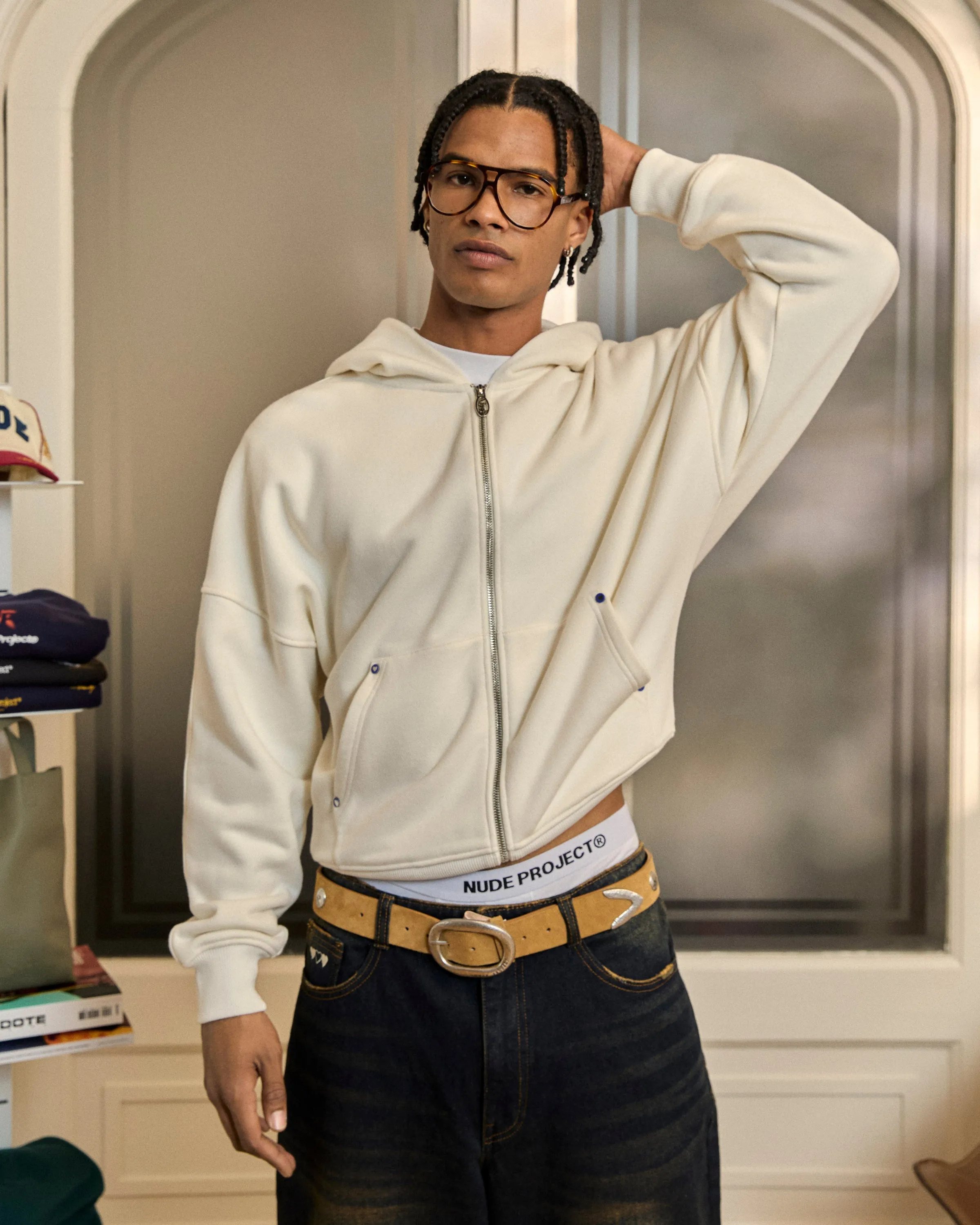 product affordability solo wear Beast Zip-Up Hoodie Marshmellow