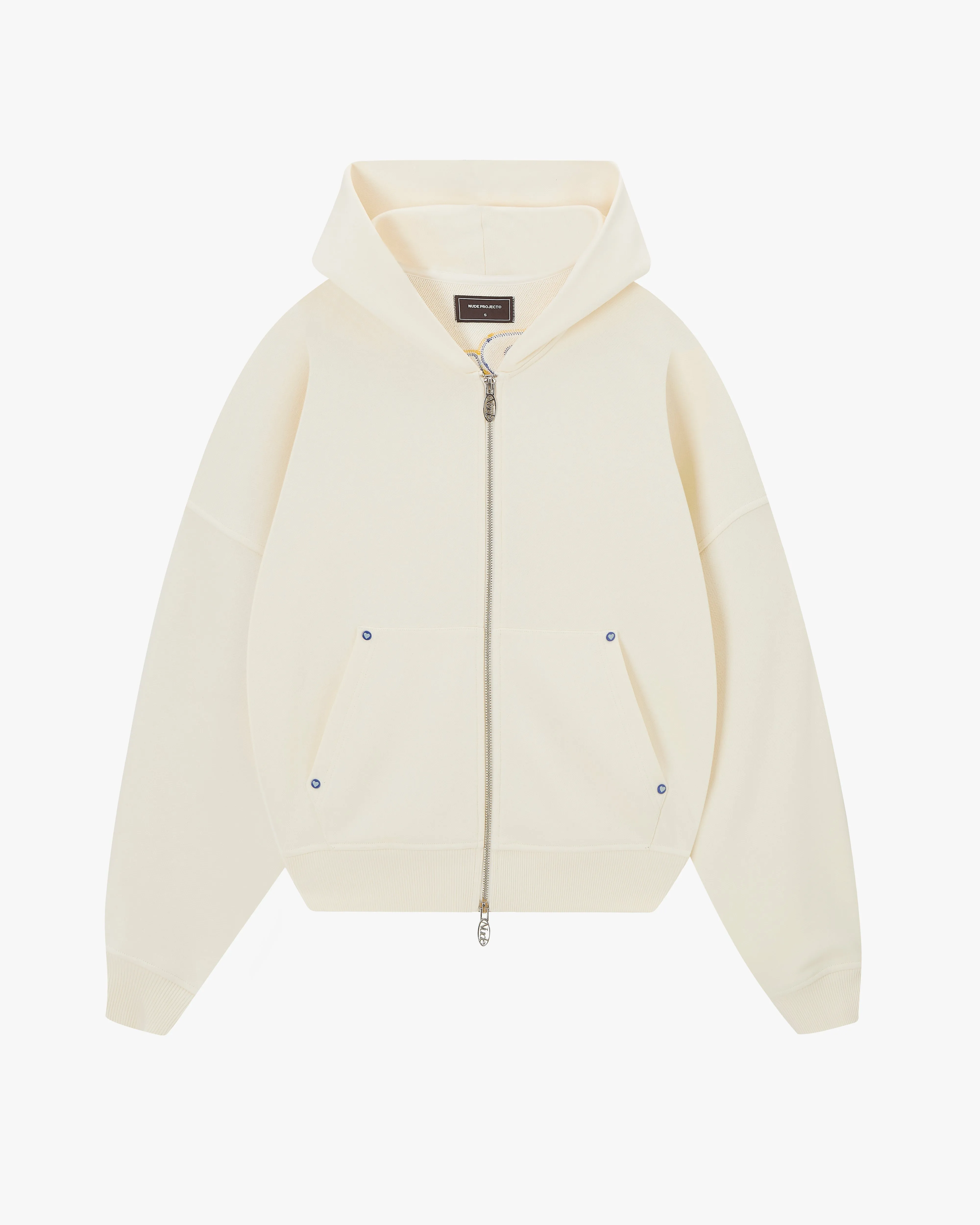 Minimalist Look Fashionable Hoodie Beast Zip-Up Hoodie Marshmellow