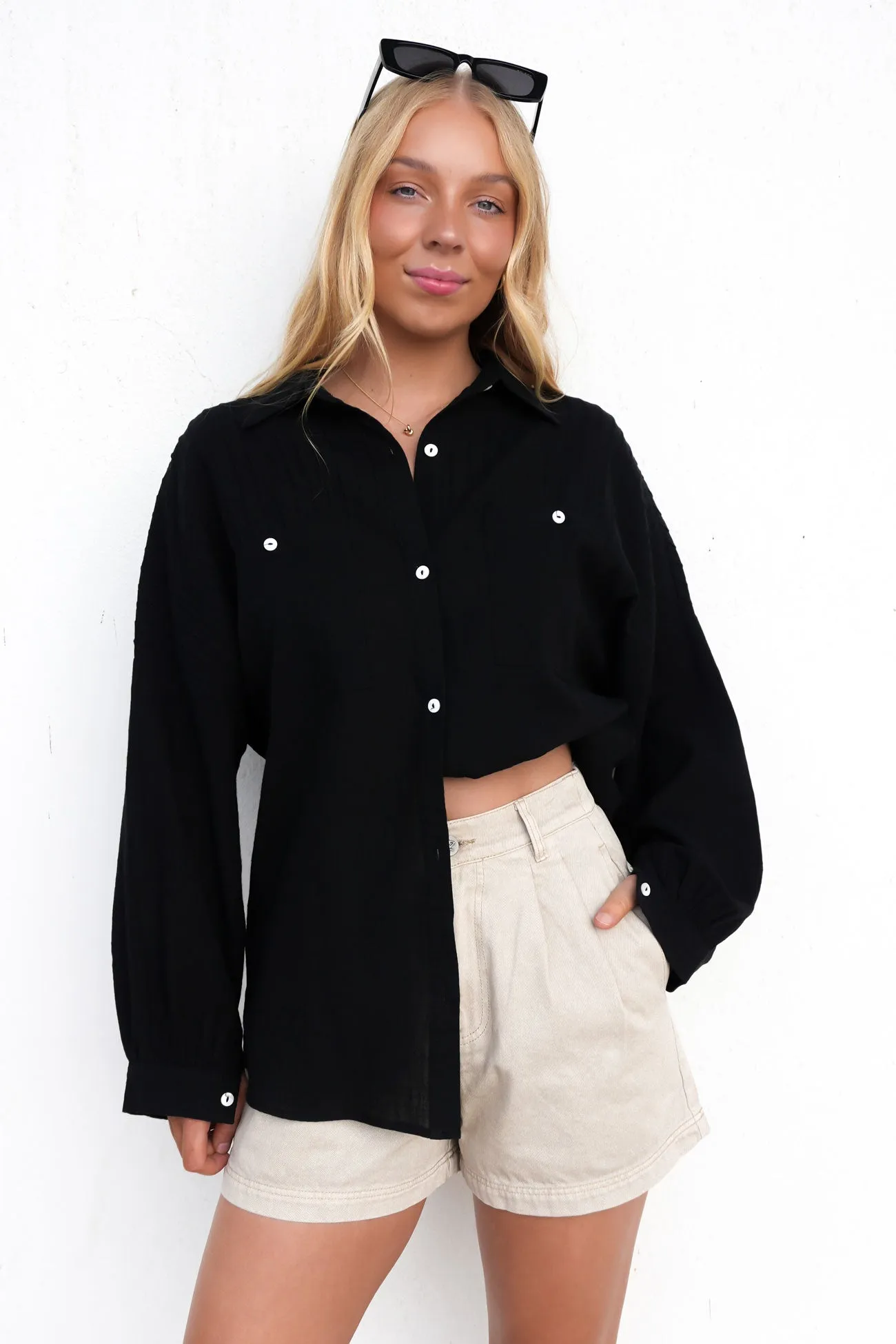 Belle Shirt Black Sport Flex Fit