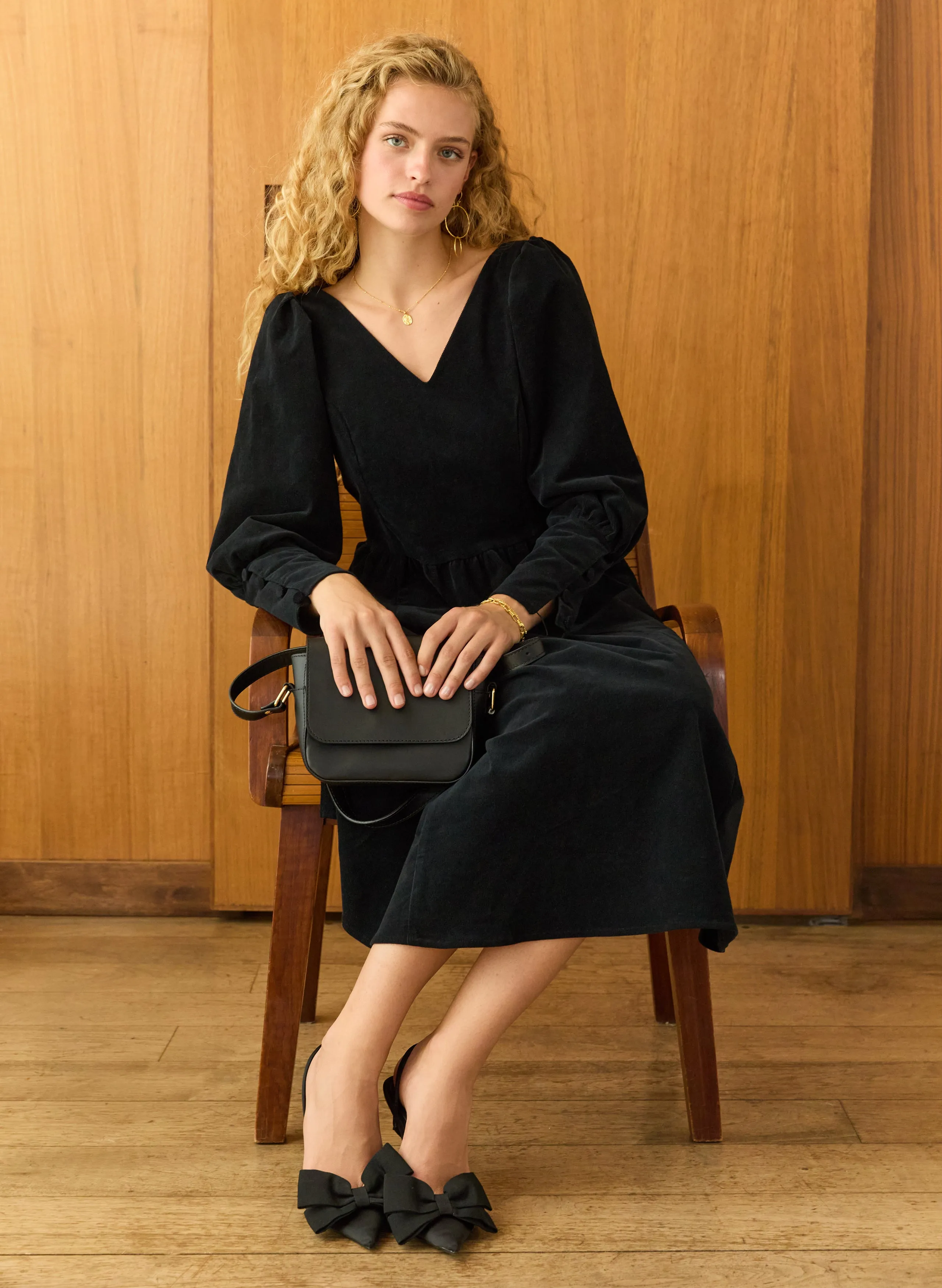 Euro Ease BreathableLining Benedita Midi Dress