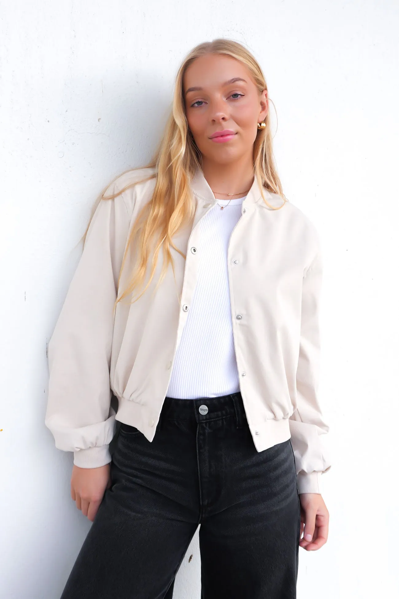 Eco Friendly Padding Benny Bomber Cream