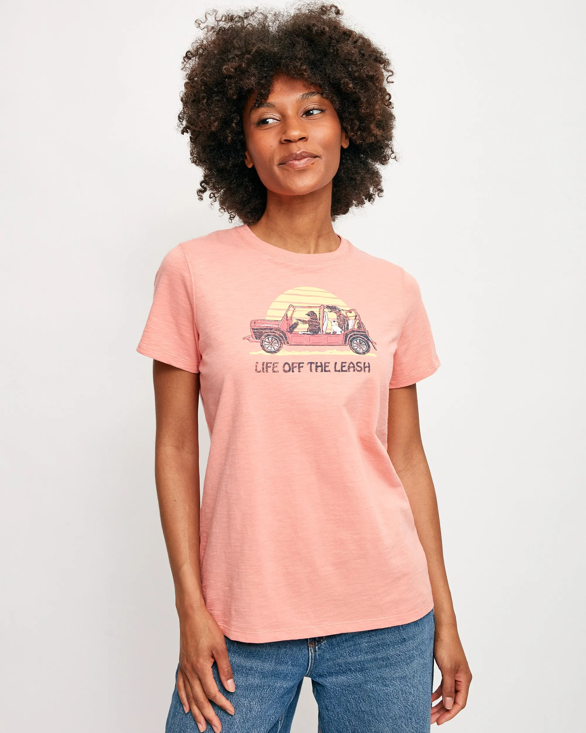 Basic Layering Ladies Electric Slub Shortsleeve Tee