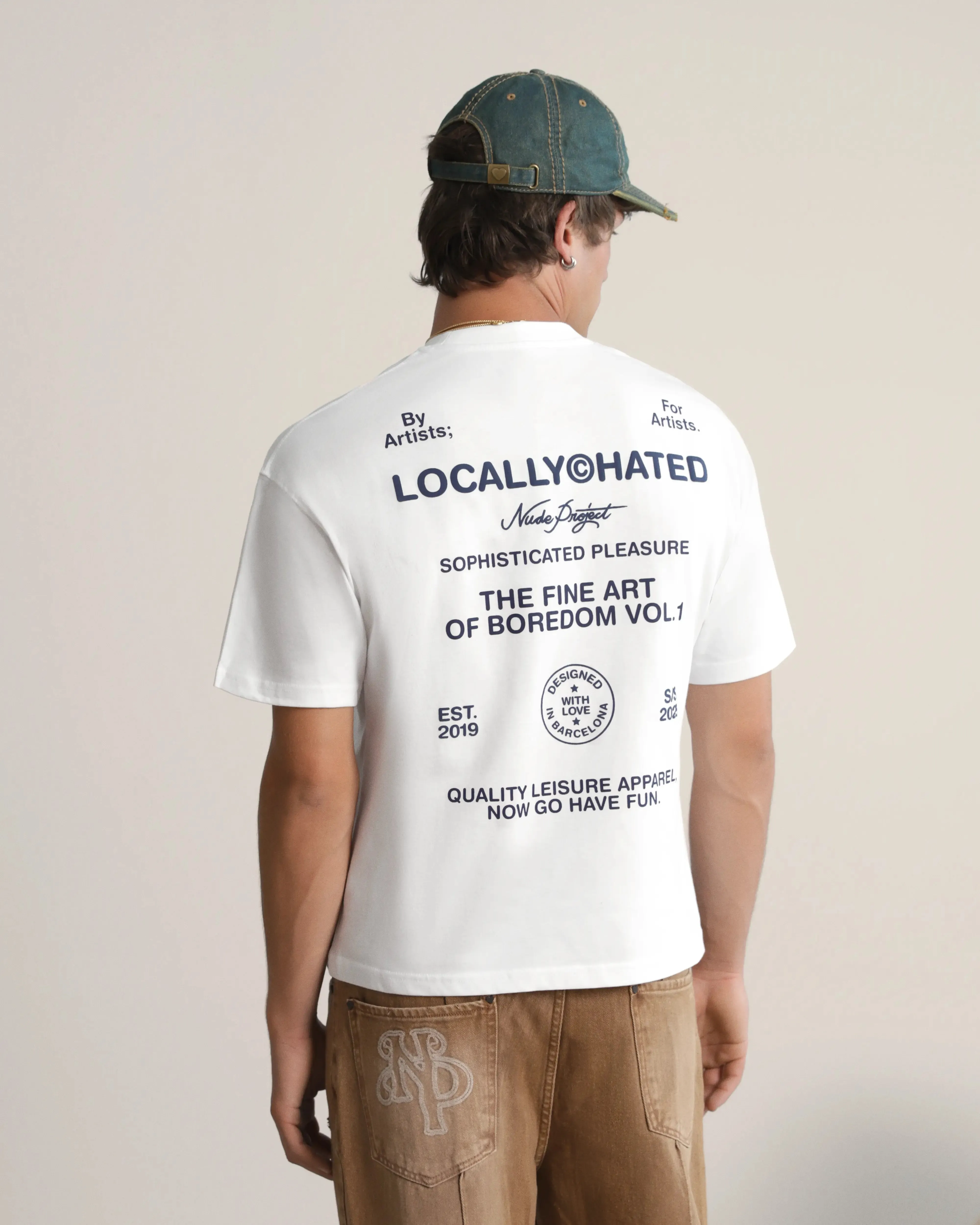 OdorControlClothing Fine Art Tee White