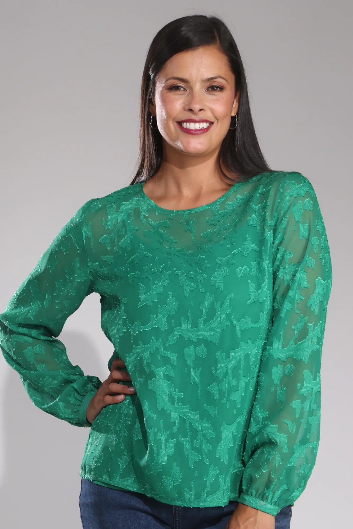 Versatile Clothing Top | EMERALD | 0034B1