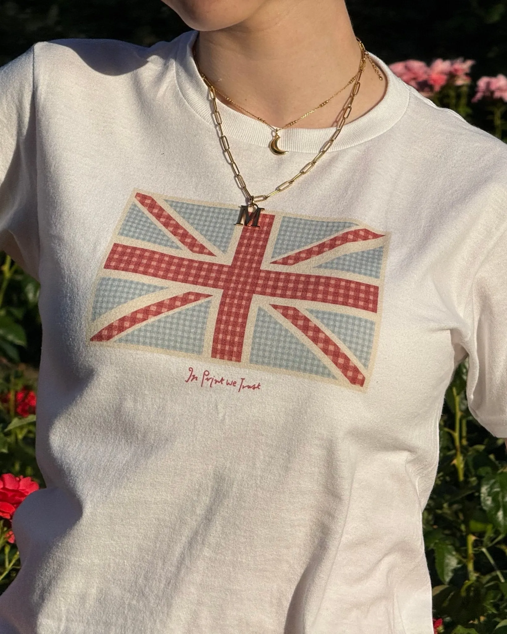 Chic Cut union jack baby tee