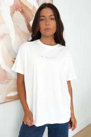 Perfect for Any Outfit Outdoor Style Trend Staple BZ Tee White
