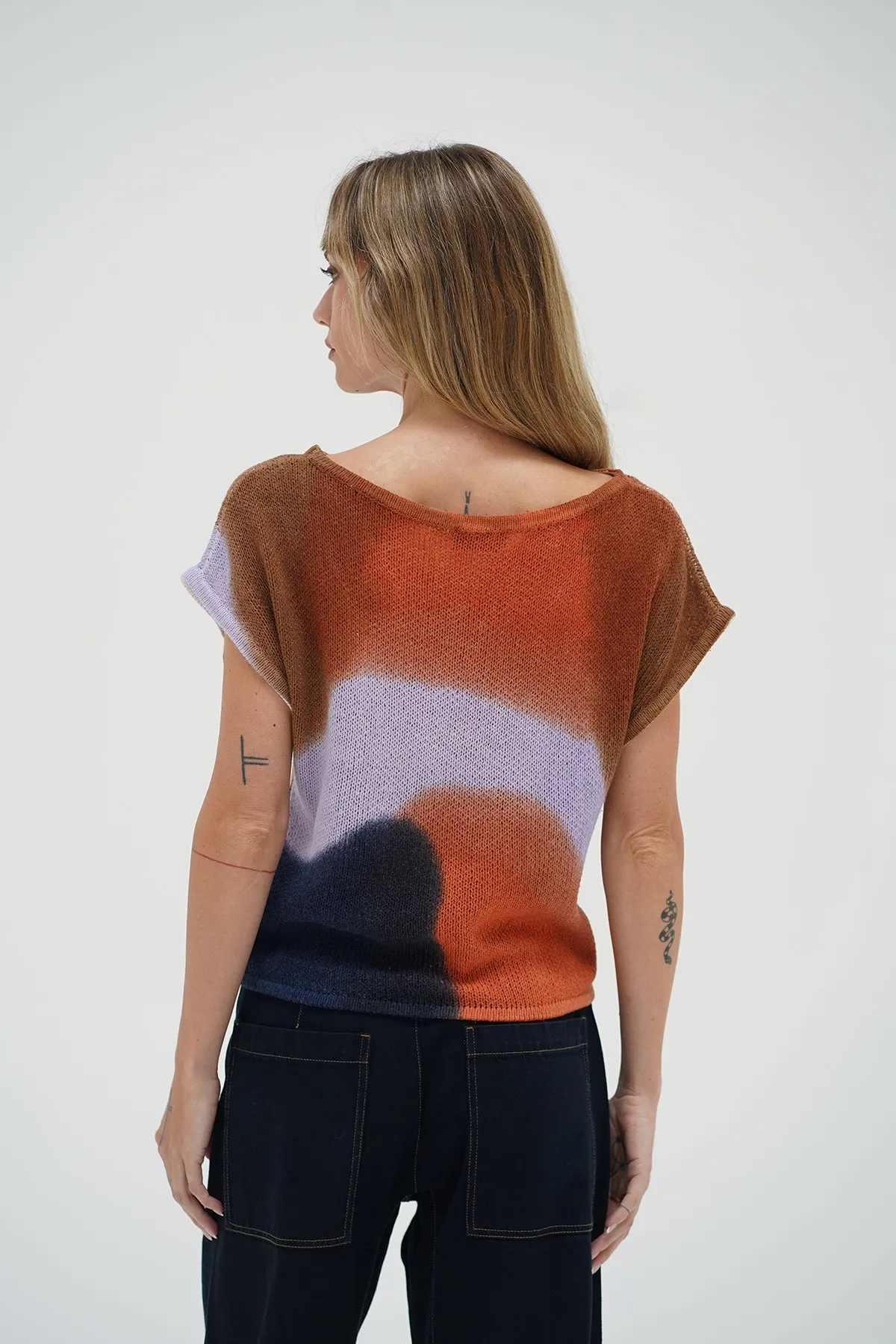 Bowie Sleeveless Sweater - Horseshoe Bend Fall Ready