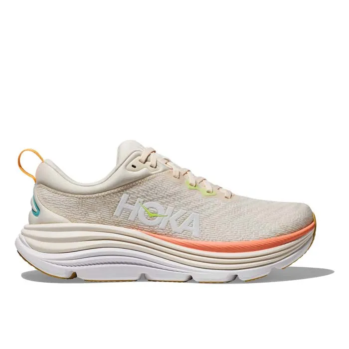 Outdoor necessity Womens Hoka Gaviota 5 in Vanilla/Eggnog
