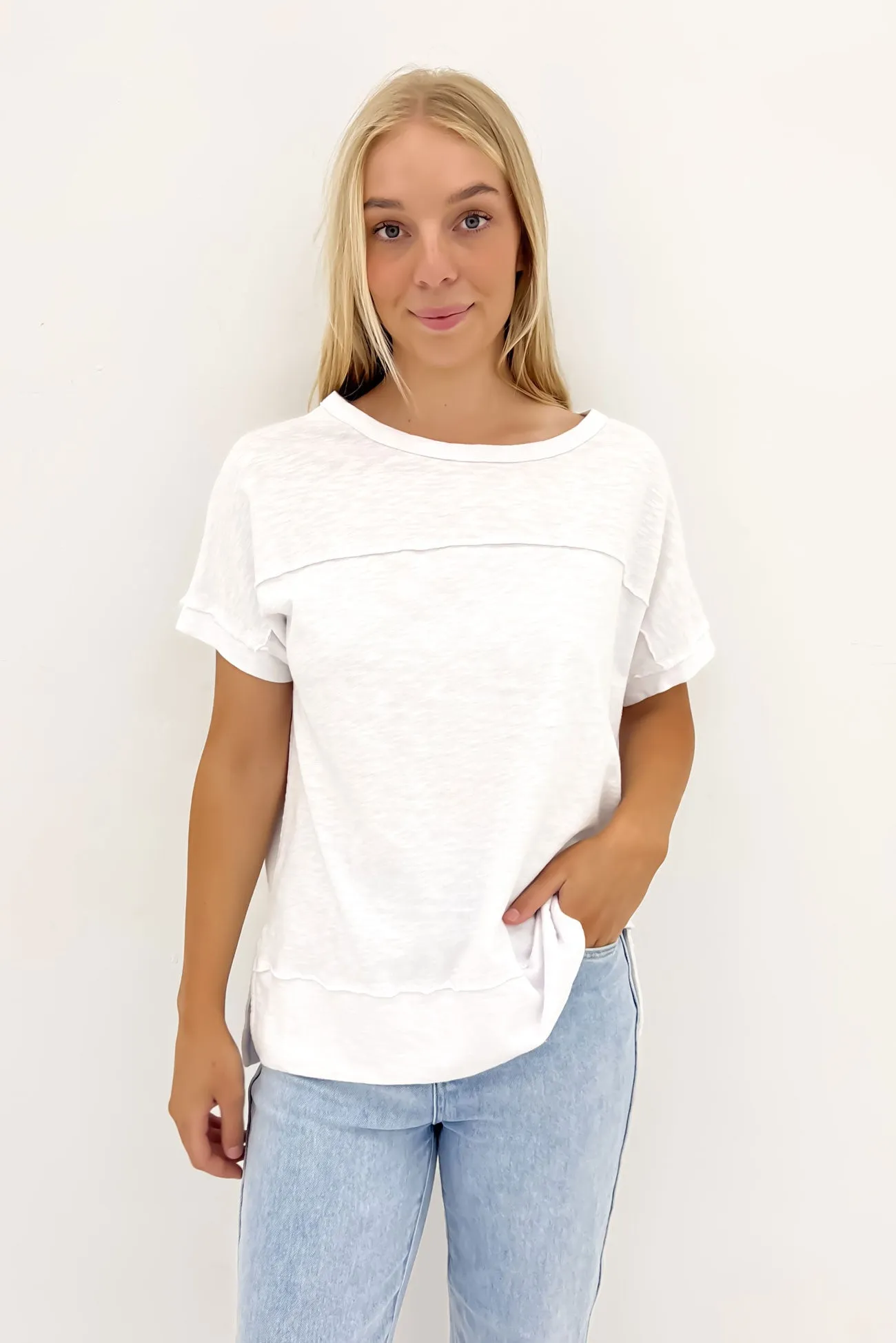 Basic Wear Allison Tee White