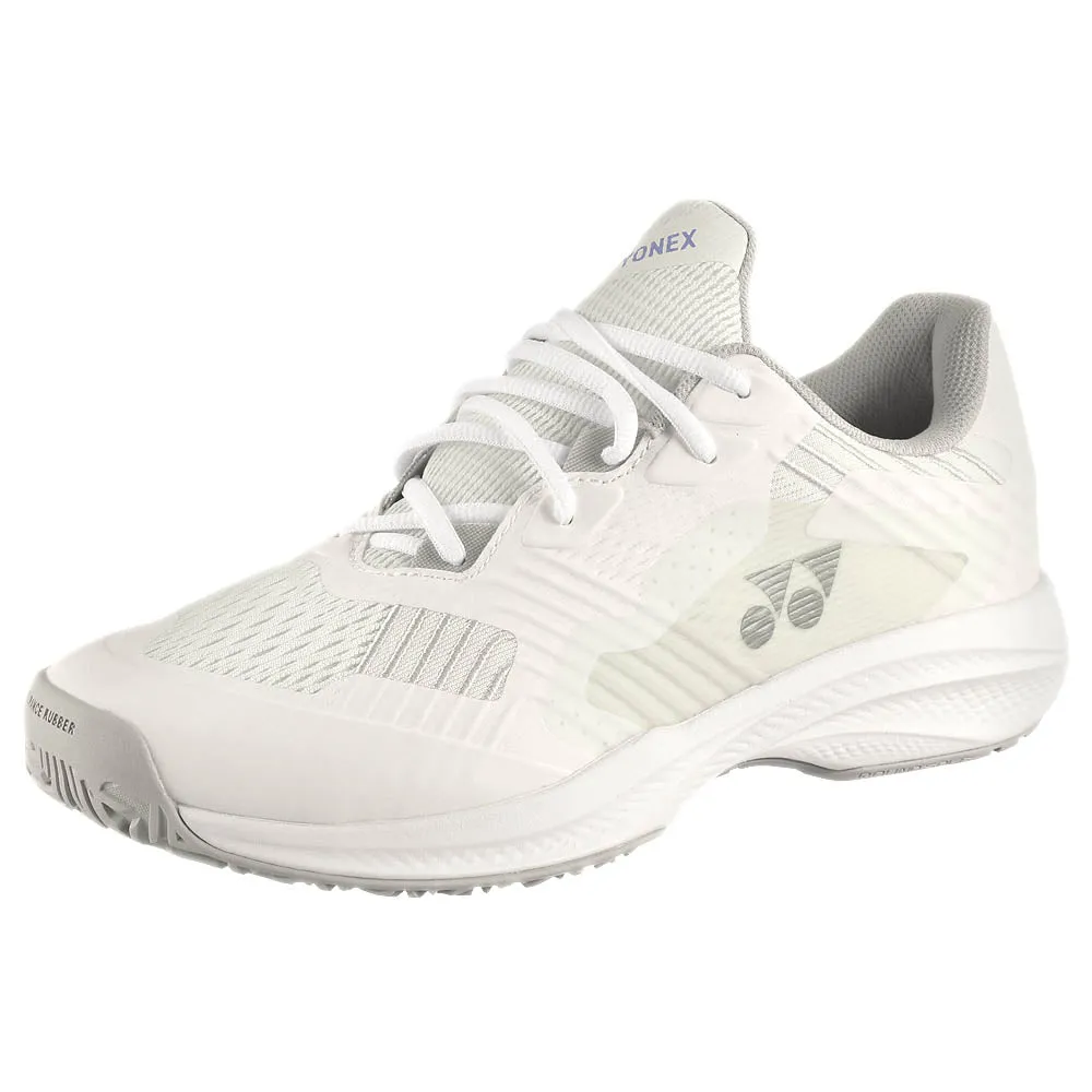 Torsion Control Frame Ventilated Sides Yonex Women's Sonicage - White/Gray
