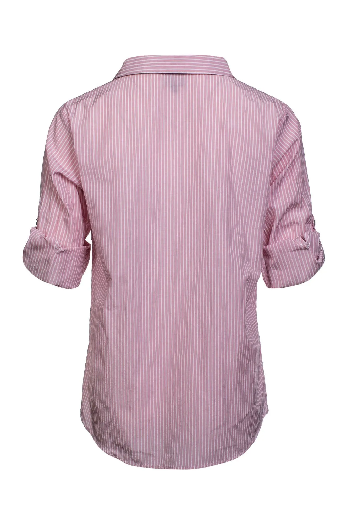 Sleek Performance Fit Shirt | Rose Narrow | 6162C1