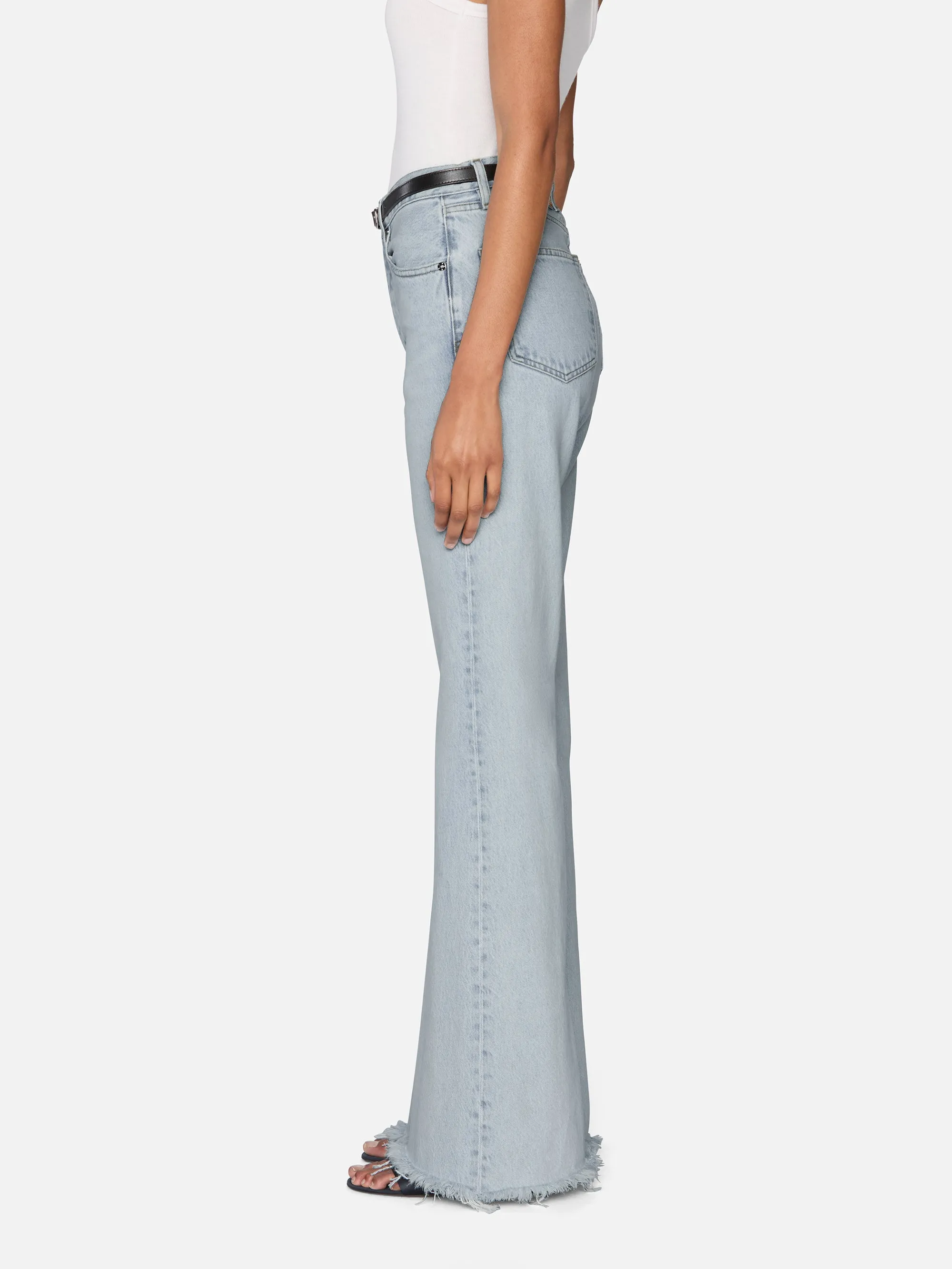 Zero Waste Manufacturing High Stretch Fit The Lax -- Wisp Raw Fray