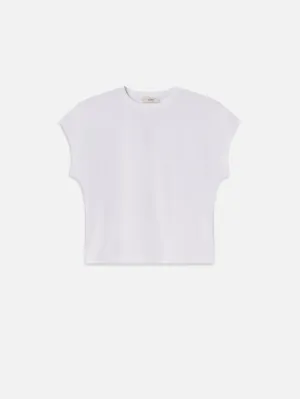 The Muscle Tee -- Powder Blue Multi Slim Comfort