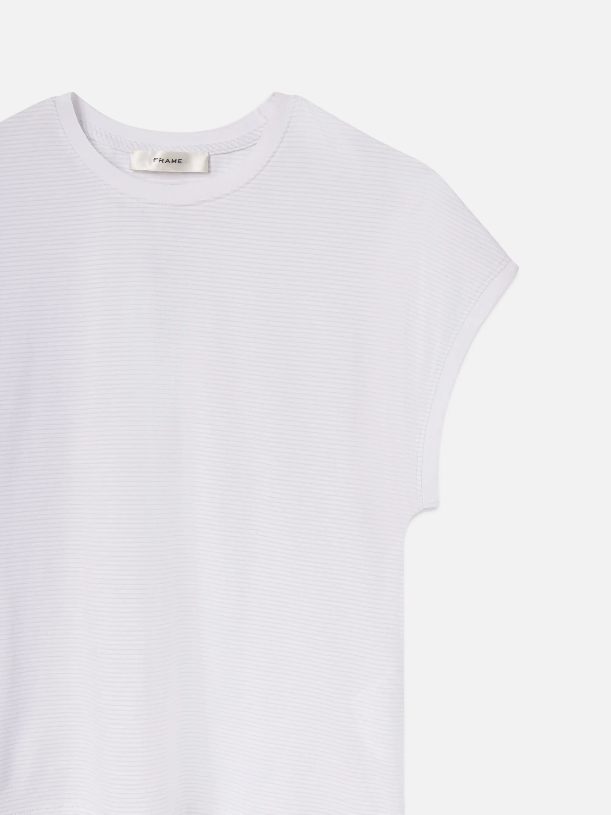 Casual Look Soft touch finish The Muscle Tee -- Powder Blue Multi