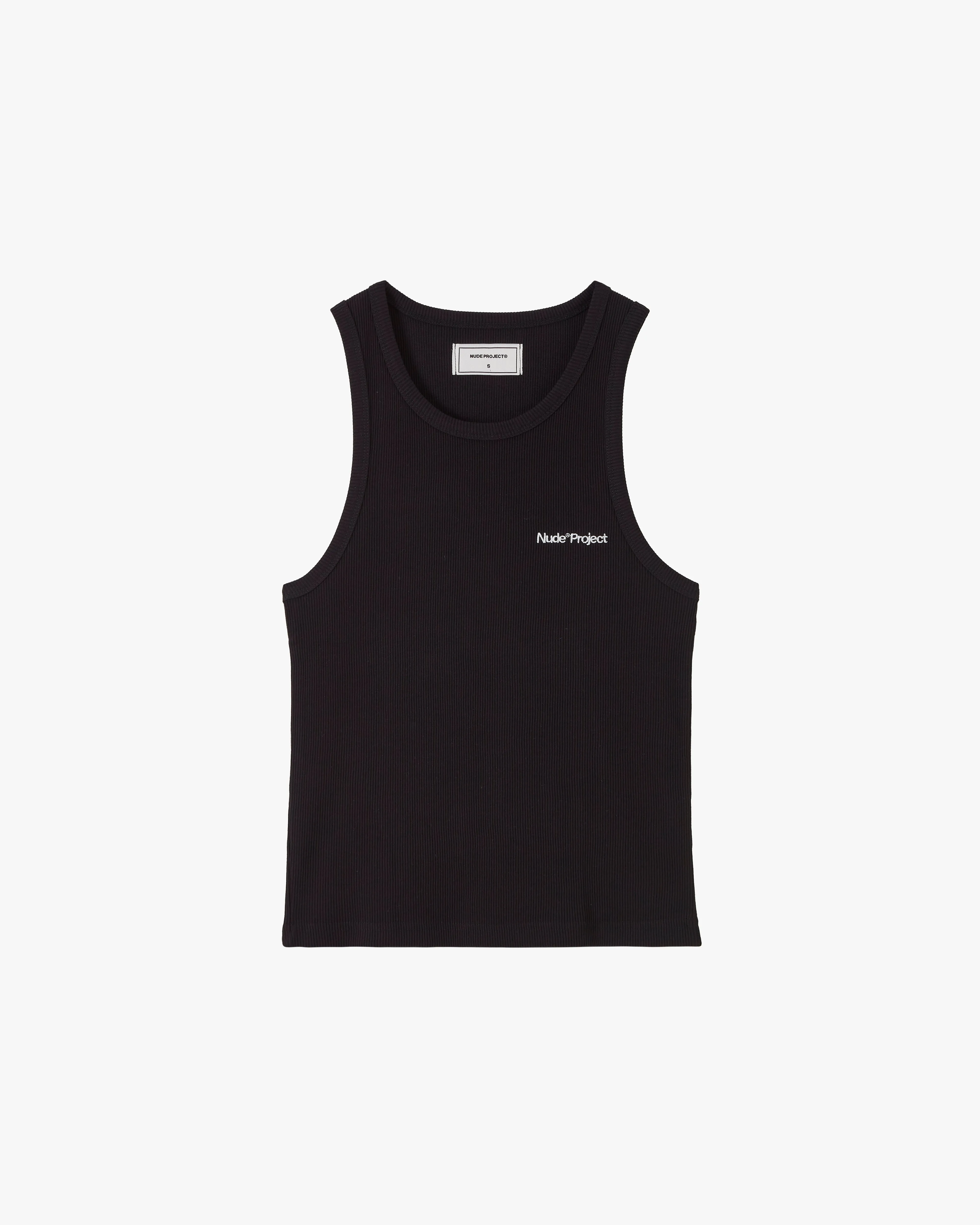Basic Tank Top Black/White OdorResistant Fabric Epic Glow