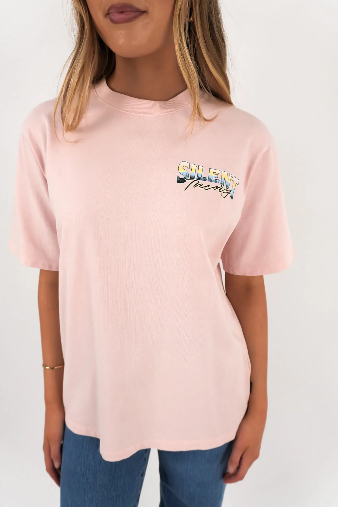Inflight Tee Blush Soft Brushed Finish