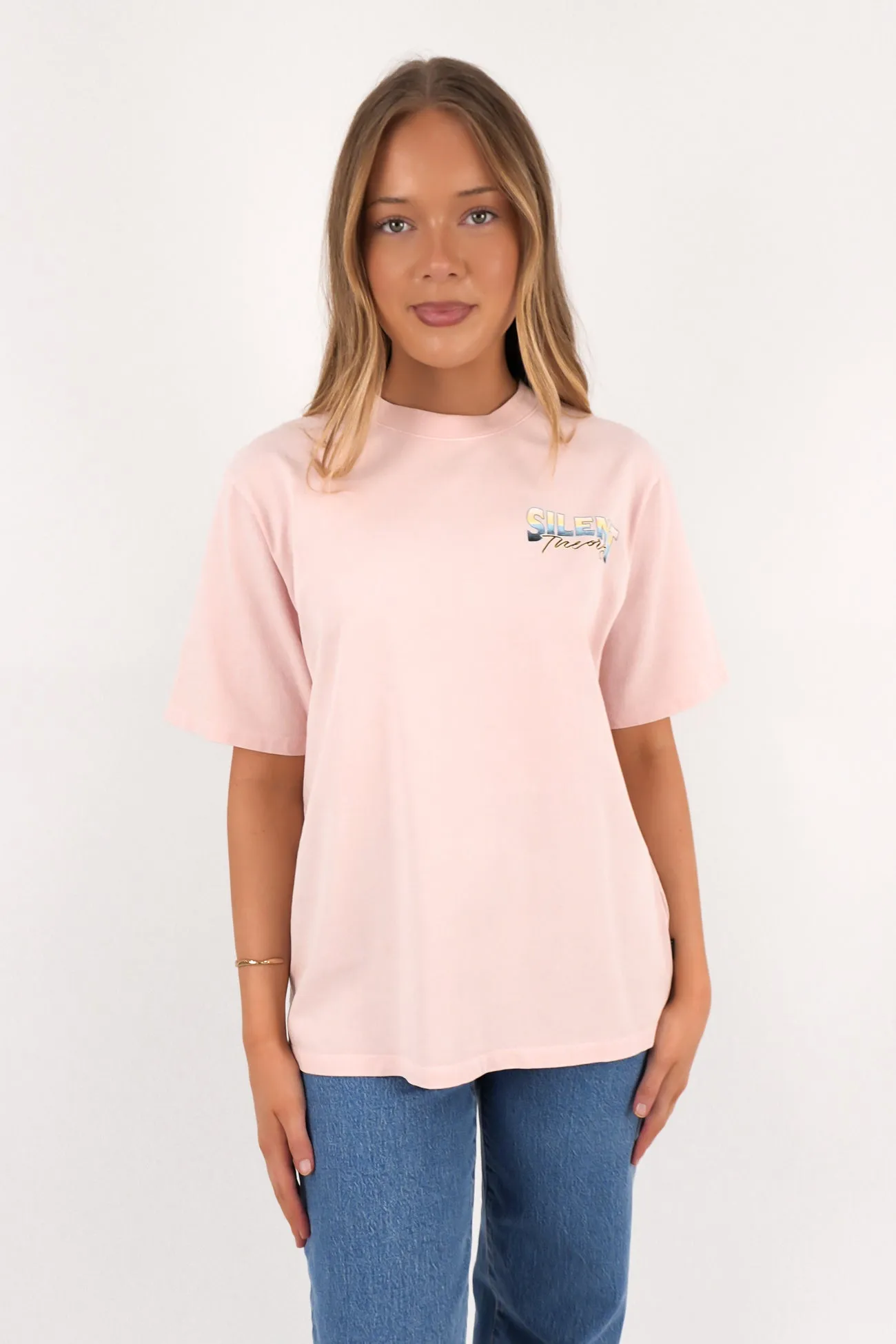 Inflight Tee Blush Simple and Comfortable