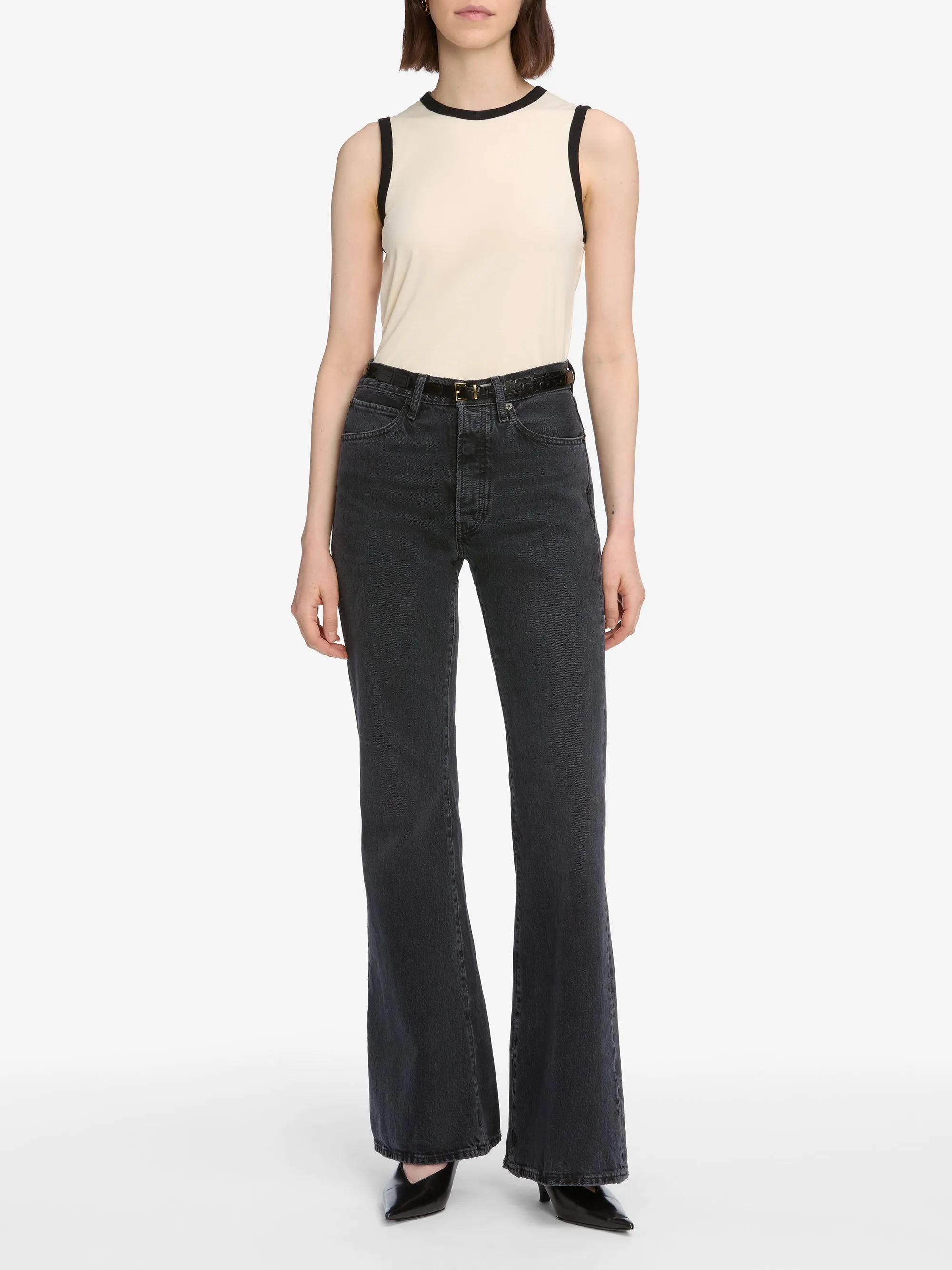 The Ringer Tank -- Cream Active Design