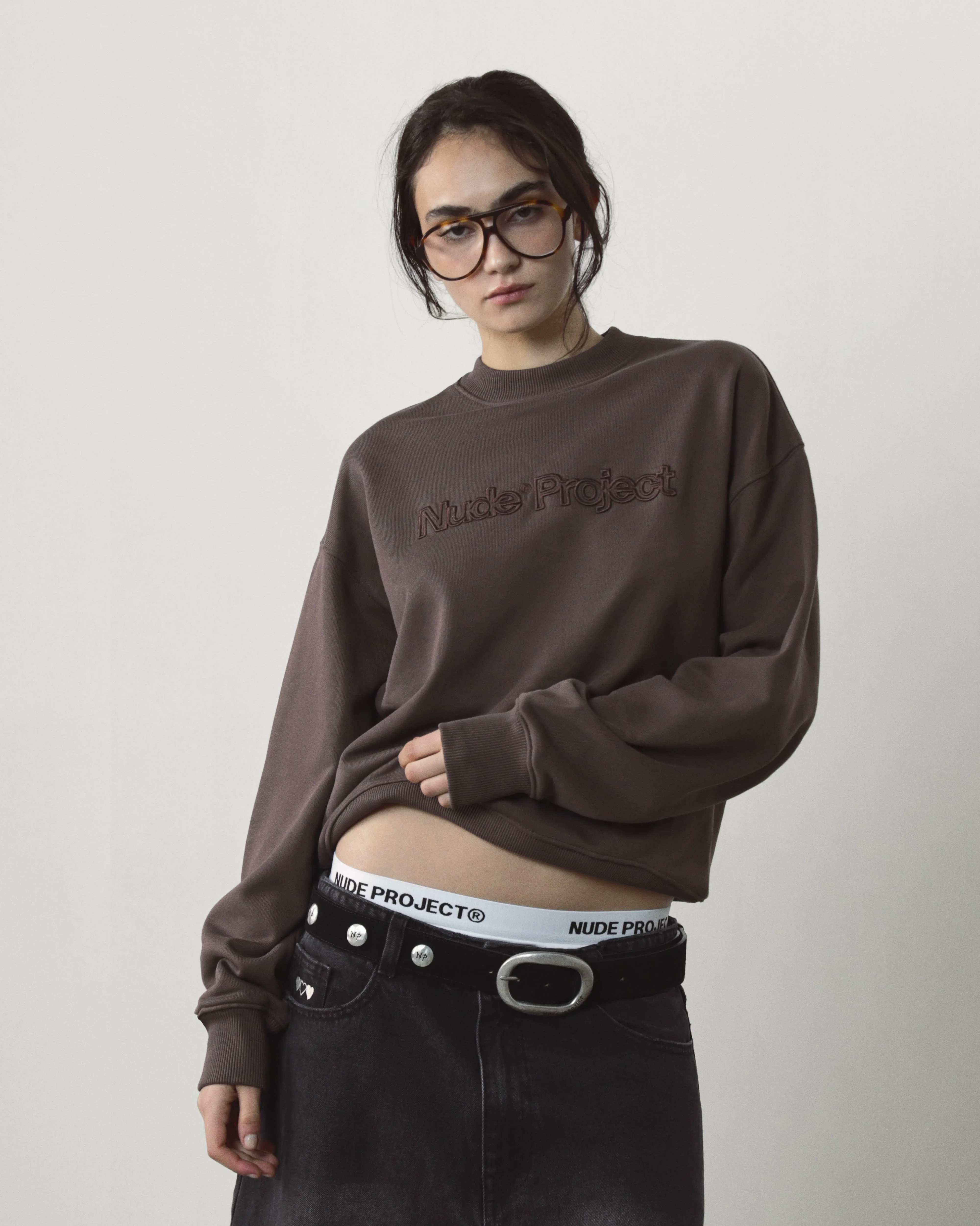 product shipping Brun Sweatshirt Brown