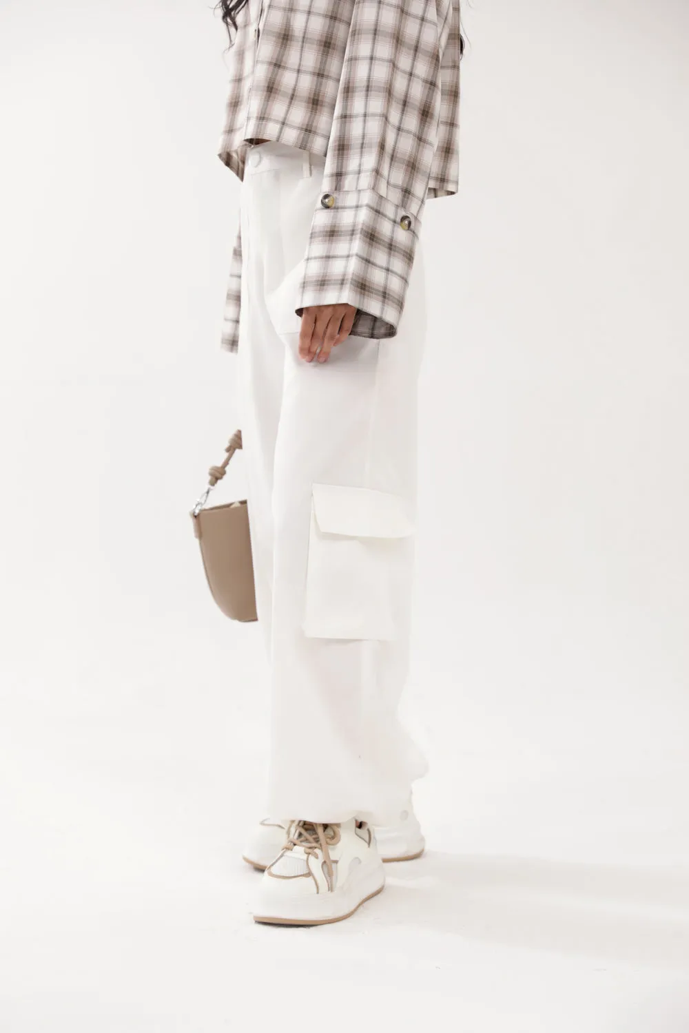 Smart Motion Friction Resistant Fabric CARGO PANTS WITH BUNGEE CORDS