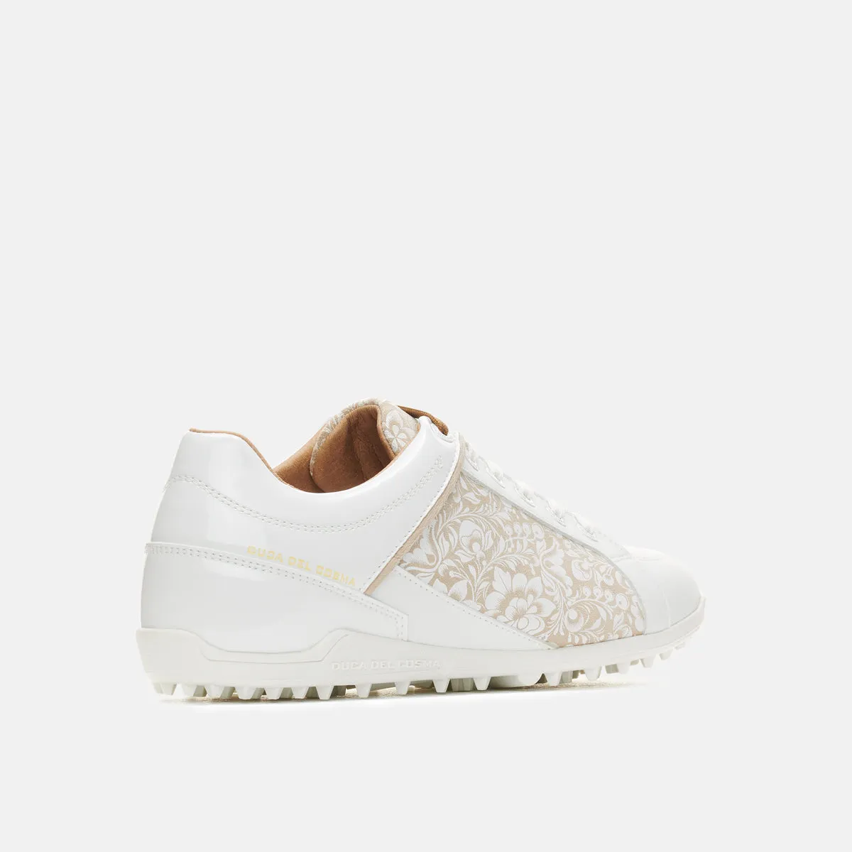 Padded collar Caldes - White/Flower