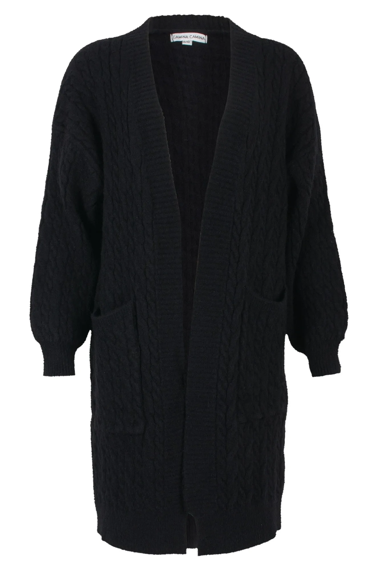 Dense Fit Cardigan - Knitwear | Black | 31BB1