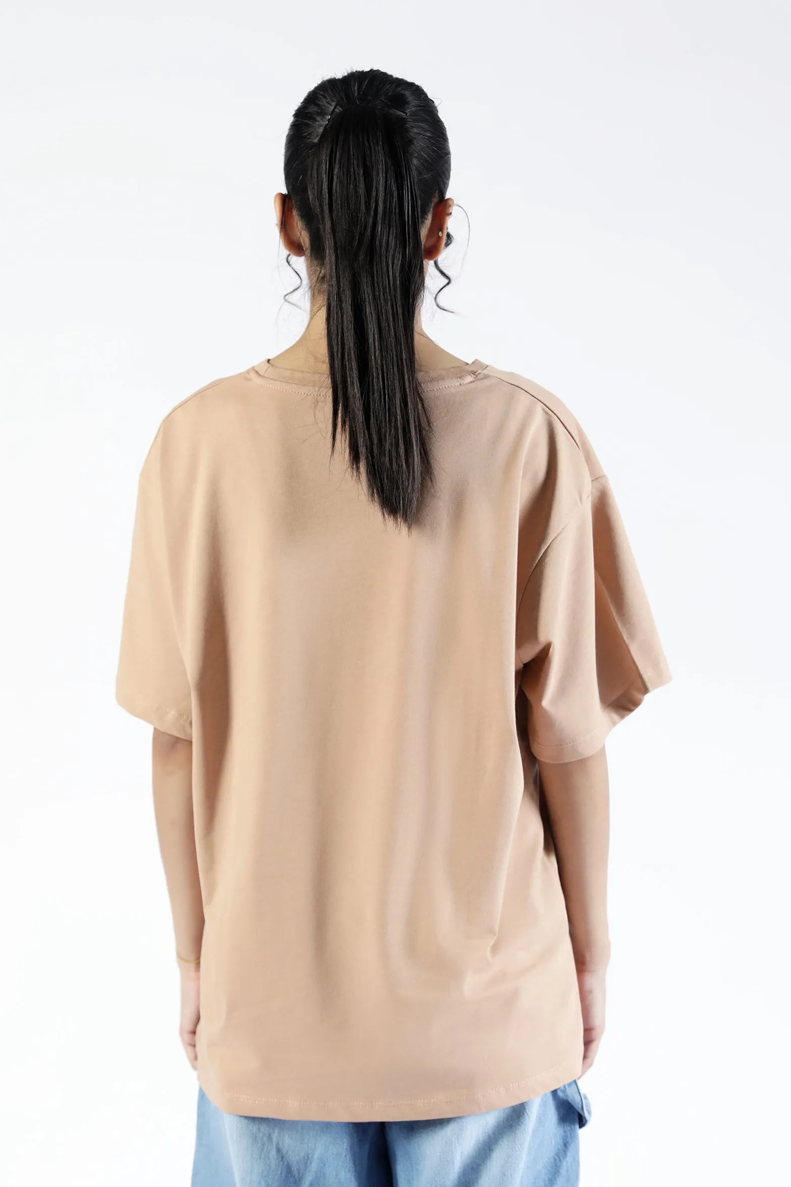 GRAPHIC OVERSIZED TEE Sustainable Material Blend