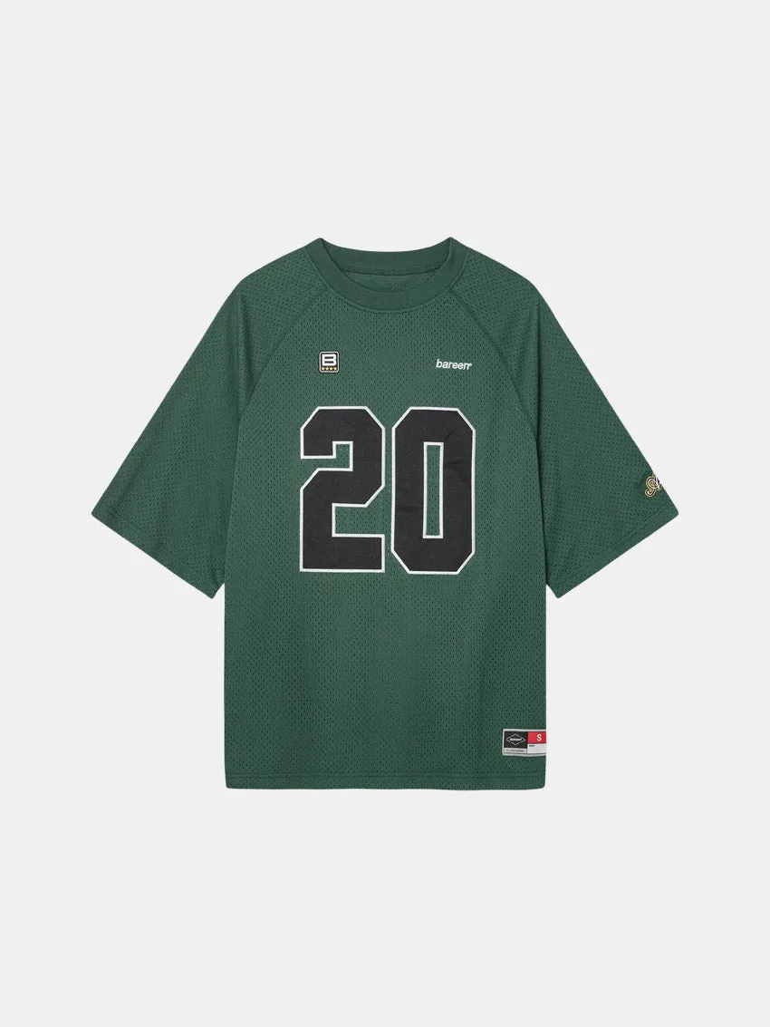 Two-layer Oversized Mesh Tee S/S Casual Performance