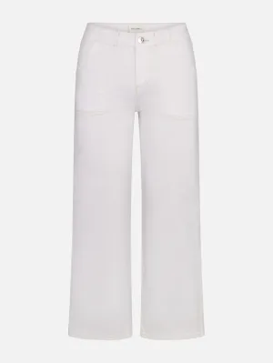 Basic Look The Modern Pocket Wide -- White