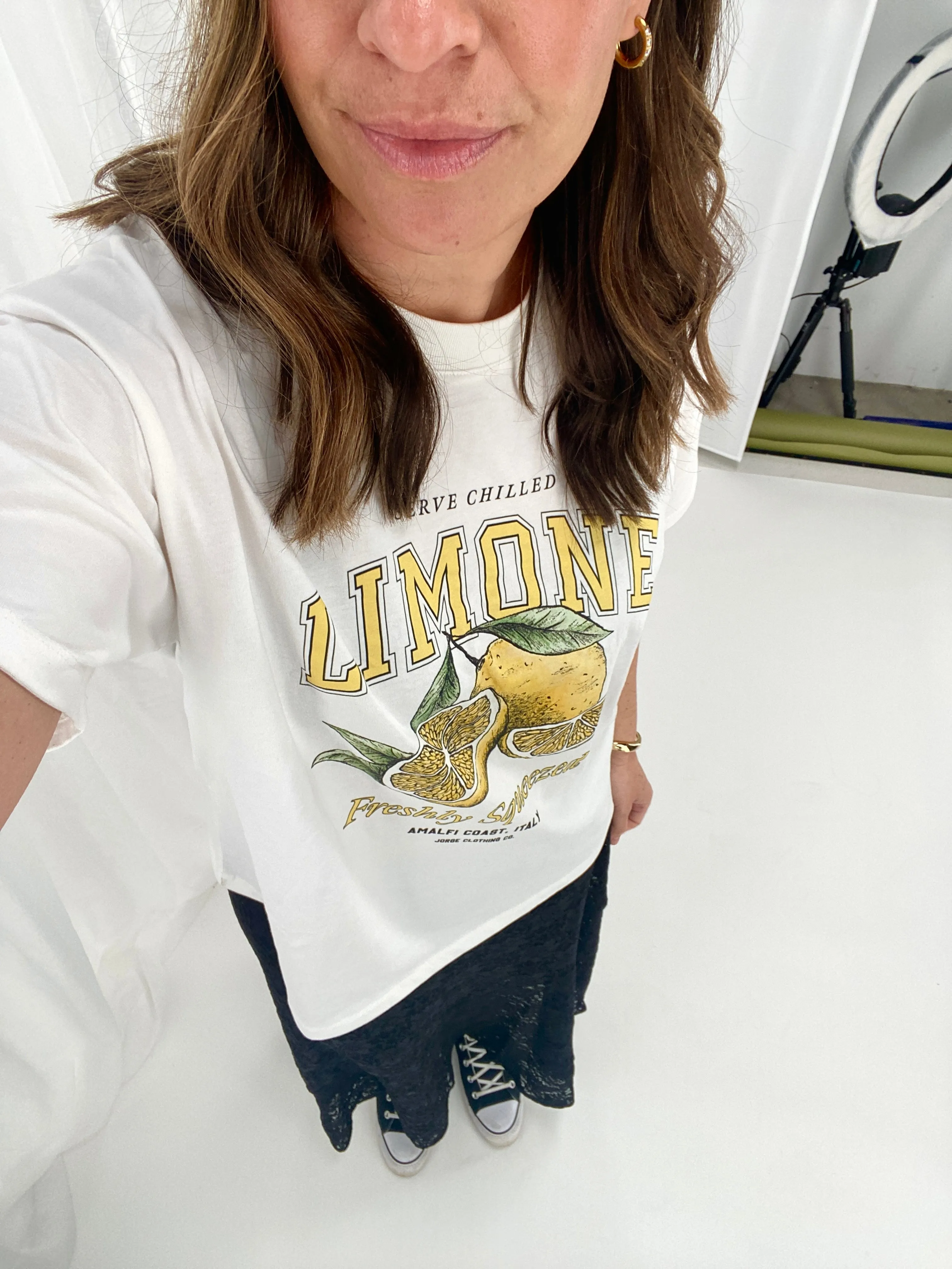 Casual Flex Wear Jorge Limone Tee Vintage White