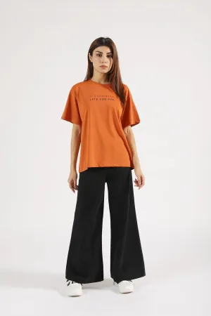 OVERSIZED GRAPHIC TEE Cozy Wearable