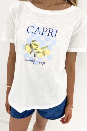 Chill Wear Capri Tee White