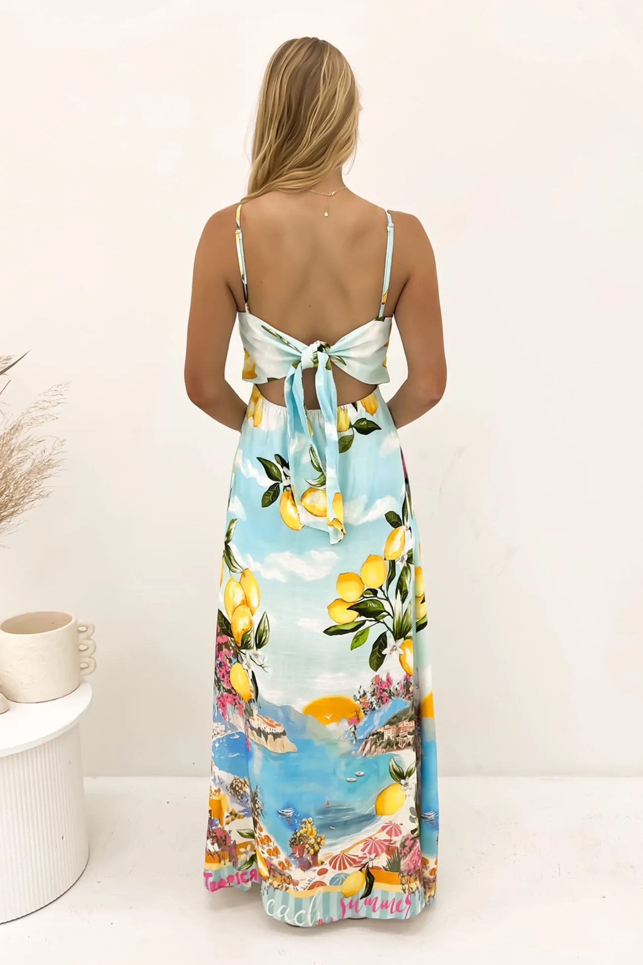Breathable wear Paris Maxi Dress Lemoncello