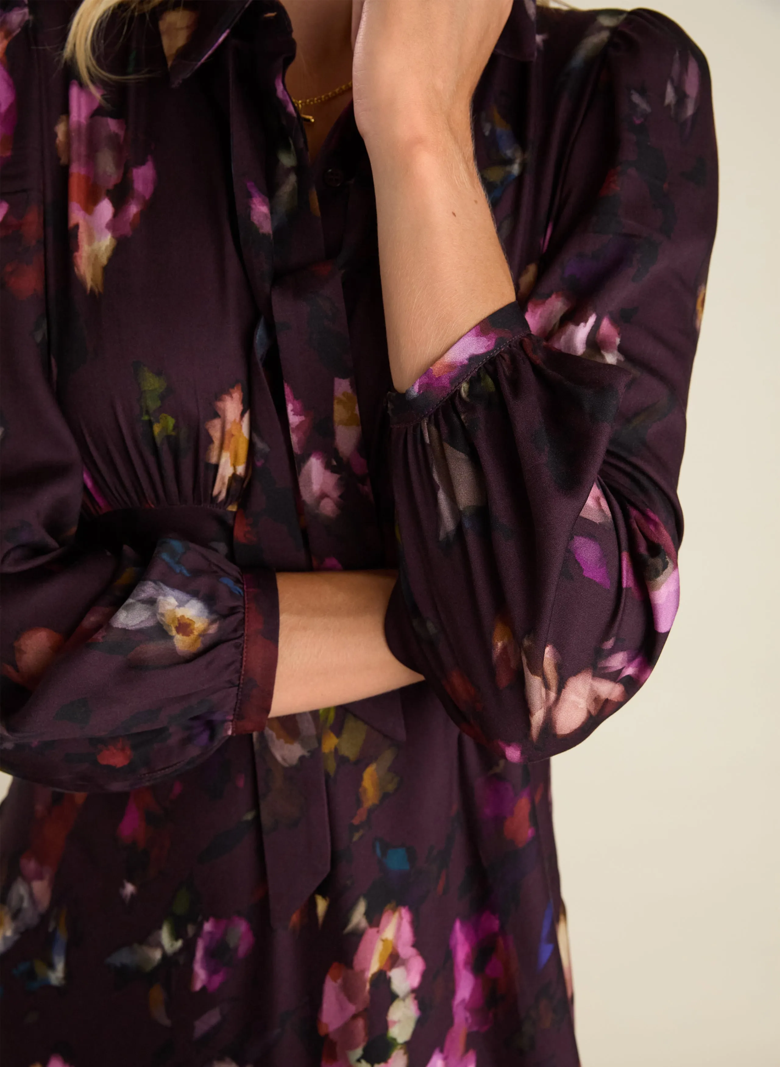 Fresh Aesthetic Charlotte Printed?Midi Dress