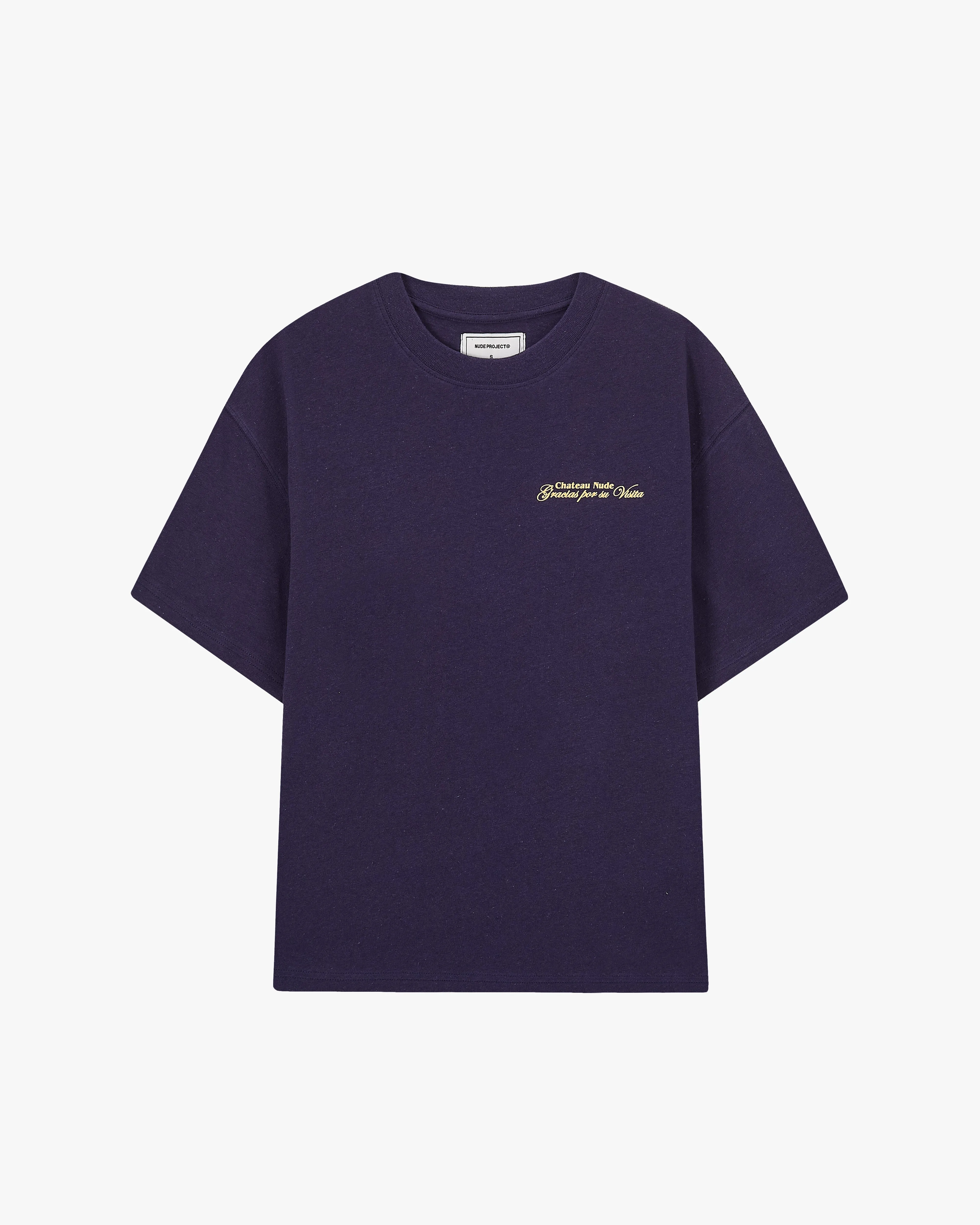 Chateau Tee Navy Model Edge