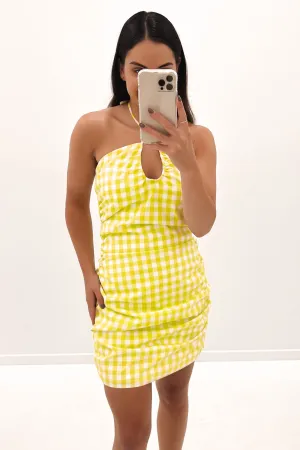 Sporty Comfort Check On It Mini Dress Check