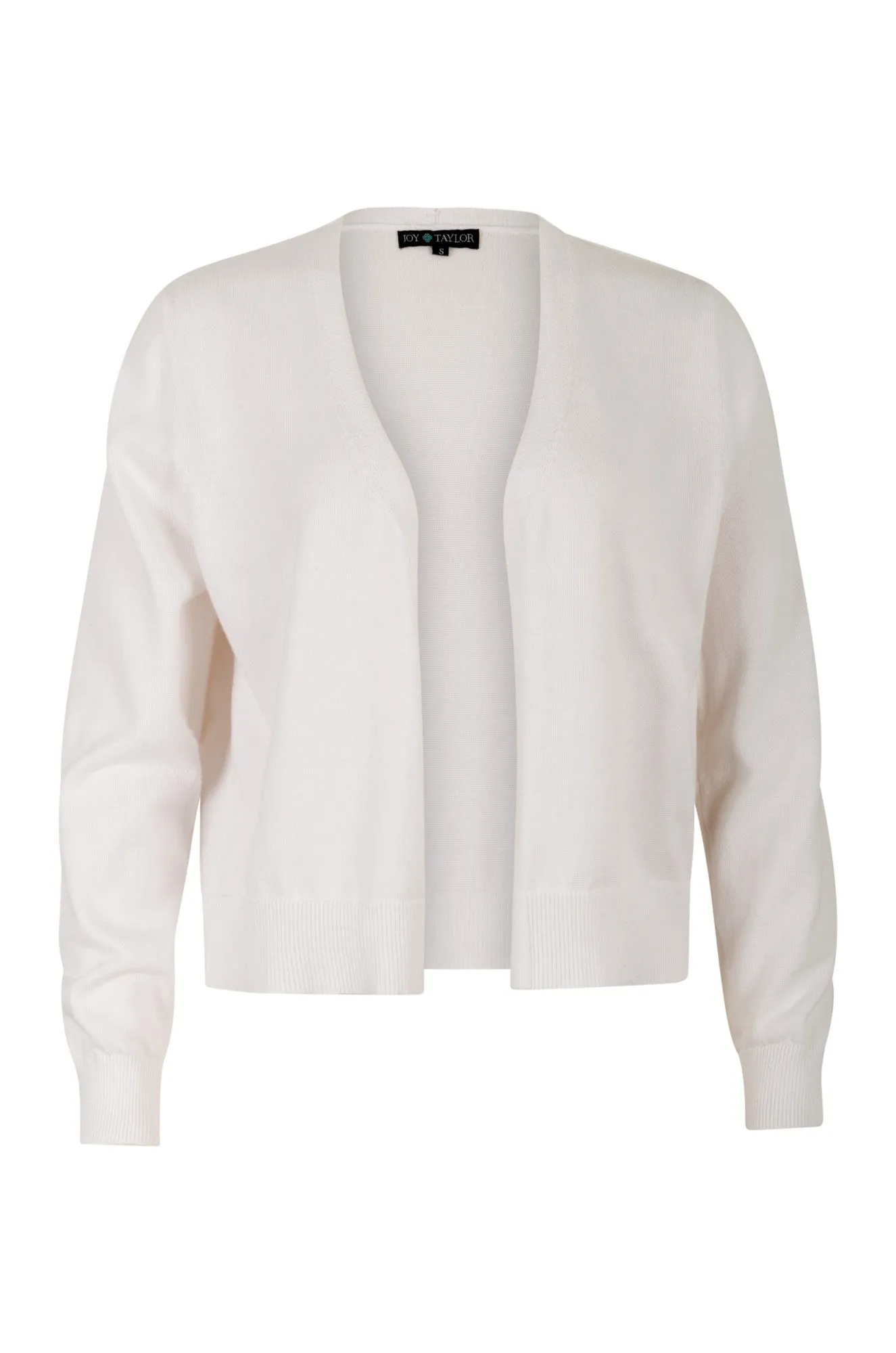 Breathable mesh 100% Cotton Cardigan | WHITE | 0012A1
