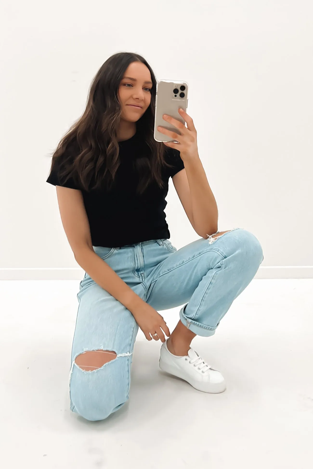 Margo Tee Black family gathering Perfect for Any Outfit