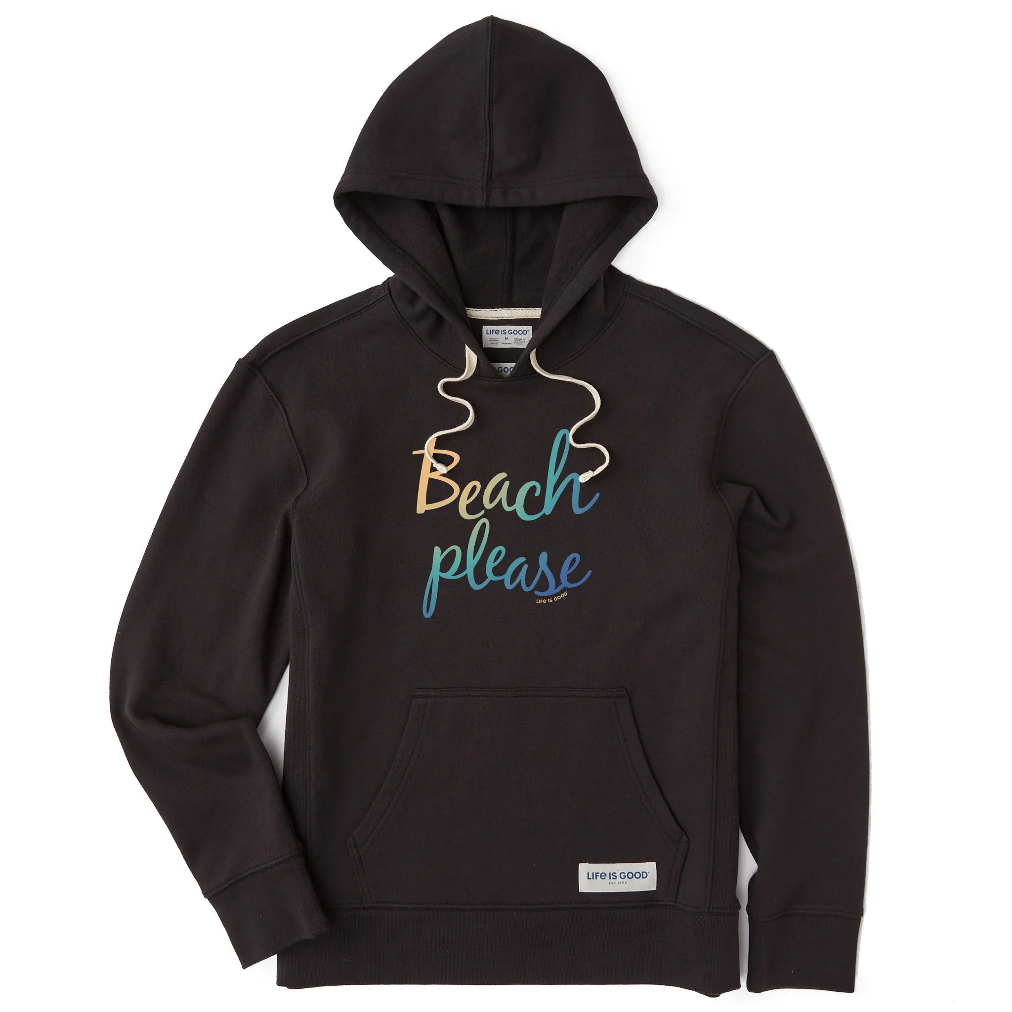 Essential Chic Women's Beach Please Simply True Fleece Hoodie