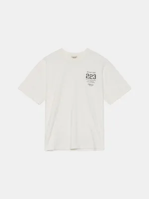 Spring Freshness Graphic Boxy Tee Marshmallow/Deep Well