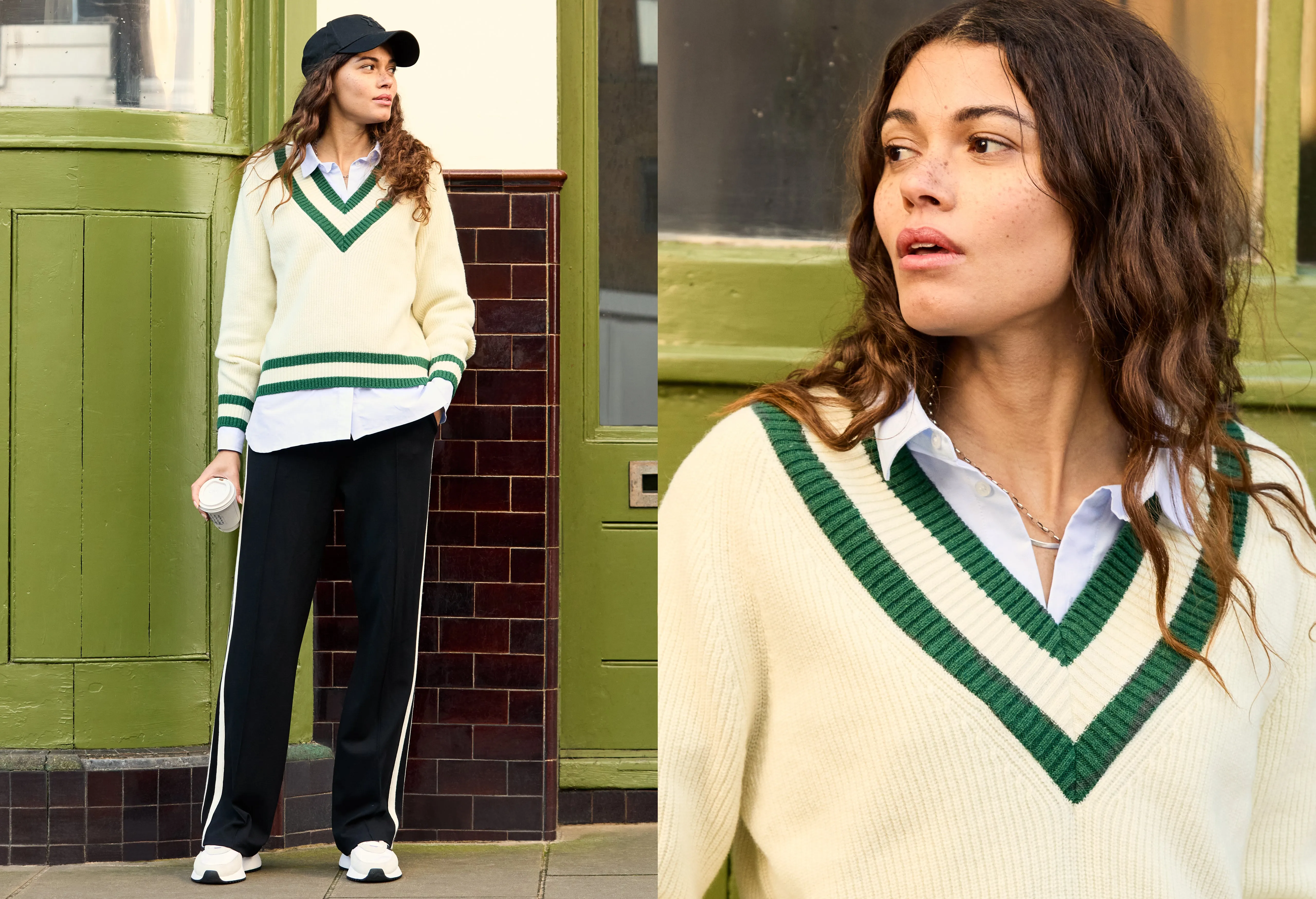NonIrritating Seams Light Cover Kertinker Wool Blend Cricket Jumper