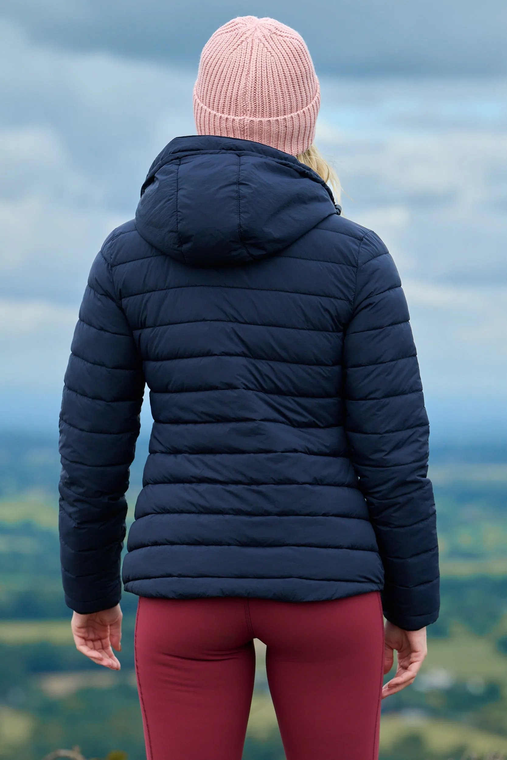 Cloudguard Jacket - Deep Navy Winter Fit Eco Conscious Dye Process