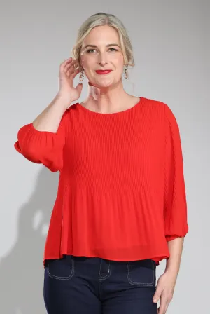 Self Love Effortless Fashion Top | RED | 8541C1