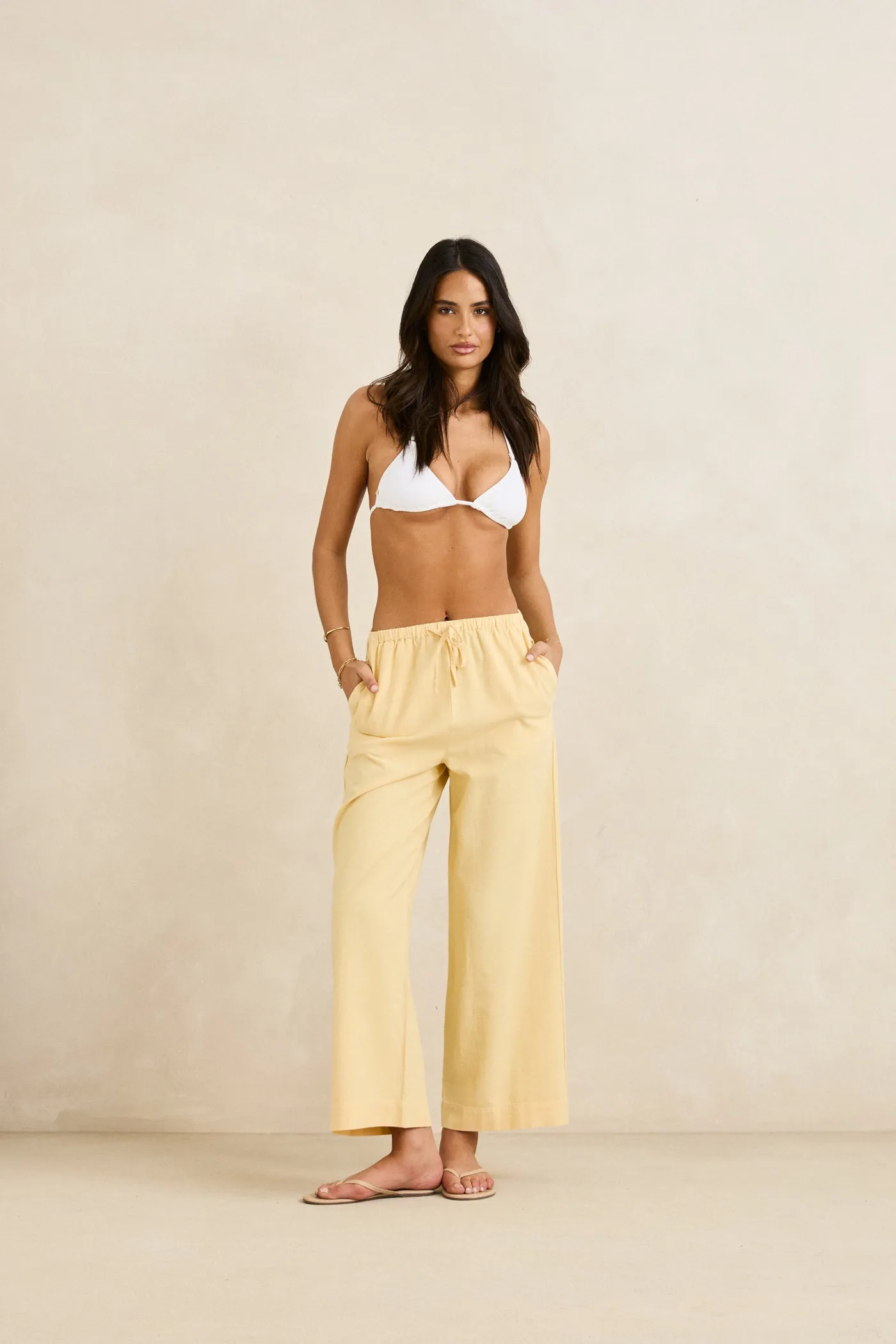 Outdoor Flex Flat Seams Classic Drawstring Pant Butter
