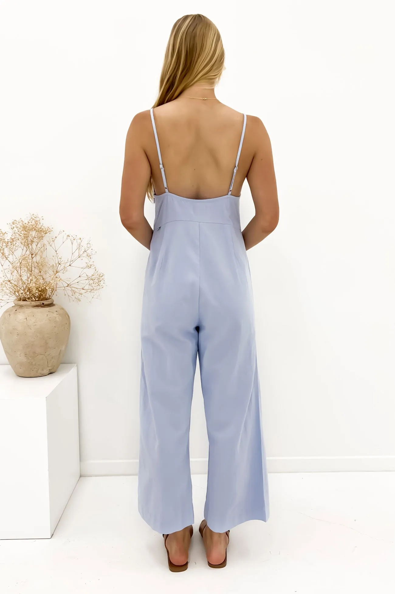 Classic Jumpsuit Blue StaticFree Material Heat Safe