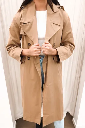 Basic Travel Fit Layer Piece Evani Trench Beige